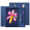 PEJXJML Back to School Gift Personalized Notebook and Pen Set with Gift Box