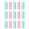 Pencil-Shaped Erasers, 15 Pack, 2.6 in Pink and Mint Pastel Erasers for School, Classroom, Drawing and Stationery Supplies