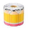 Pencil Pattern Border Trim Bulletin Board Border Trim 59ft Long for Notice Board Chalkboard Classroom Decoration Window Clings