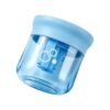 Pencil Sharpeners with Lid, Pencil Sharpeners Manual, Colored Handheld Sharpener Suitable for Kids Adults Students School Class Home Office, Light Blue*2