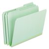 Pendaflex 17167 Pressboard Expanding File Folders, 1/3 Cut Top Tab, Letter, Green (Box of 25)