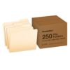 Pendaflex File Folders, 250-Pack, Letter Size, Manila, 1/3-Cut Tabs, Premium Paper Folders for File Cabinets, Home, Office & Classroom Document Organization, 3-Tab Letter File Folders