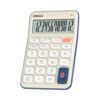 Pendancy Blue Small Desk Calculator, 12-Digit LCD, Memory, Auto-Sleep