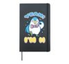 Penguin I'm 11 Birthday Bash Waddle Party Winter Celebration Hardcover Journal, Black