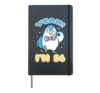 Penguin I'm 56 Birthday Bash Waddle Party Winter Celebration Hardcover Journal, Black