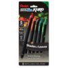 Pentel EnerGel Kuro Shades of Leaves, Retractable Liquid Gel Pen, Assorted Ink Colors, Pack of 5 (BL437LVSPF5)
