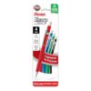 Pentel Sharp Metallic Mechanical Pencil, (0.5mm), Fine Line, Assorted Colored Barrels, Pack of 4 (P205MPF4M)