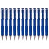 Pentel Twist-Erase III Mechanical Pencil, 0.5mm, Blue Barrel, 12 Pack (QE515C)