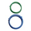 PE Plastic Copper Pipe Bending Strip 4M Built-in Rubber Core for AC Repair and Refrigeration Installation Green Blue