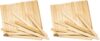 Perfect Stix Wholesale Lot Misprinted Popsicle Sticks. Natural Birchwood. 4.5 Inch x 3/8. Brand Name Perfect Stix (Pack of 2)