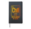 Periodic Table Funny Chill Element Of Calm Chemistry Hardcover Journal, Black