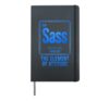 Periodic Table Funny Sass Element Of Attitude Chemistry Hardcover Journal, Black