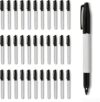Permanent Markers, Black Fine Point Permanent Markers, 24-Count (2 X Box's of 12), Waterproof, Non-Fading Marker Pen Set.