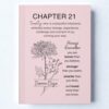 Personalized 21st Birthday Journal for Women, Custom Name Birth Flower Notebook, Hardcover Floral Writing Diary, Matte Lined Journal Gift for Daughter, Granddaughter, Niece, Sister or Best Friend - ABDAY21_4