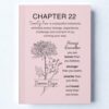 Personalized 22nd Birthday Journal for Women, Custom Name Birth Flower Notebook, Hardcover Floral Writing Diary, Matte Lined Journal Gift for Daughter, Granddaughter, Niece, Sister or Friend - ABDAY22_4