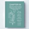 Personalized 55th Birthday Journal for Women, Custom Name Birth Flower Notebook, Hardcover Floral Writing Diary, Matte Lined Journal Gift for Mom, Wife, Grandma, Daughter or Best Friend - ABDAY55_2