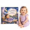 Personalized Bedtime Nursery Rhymes Book for Kids Custom Name & Photo Rhyming Storybook Personalized Goodnight Book for Toddlers Baby Birthday Shower Nursery Keepsake Gift for Boys and Girls