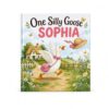 Personalized Children's Book, One Silly Goose Custom Name Storybook, Toddler Birthday and Baby Shower Keepsake, Hardcover Story for Boys and Girls, First Birthday Keepsake (11"x8.5")