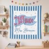 Personalized Classroom Tapestry, 1st Grade Decor 2026, Teacher Wall Hanging