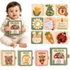 Personalized Felt Quiet Book, Montessori Busy Book for Toddlers 1-3