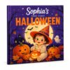 Personalized First Halloween Book for Baby, Custom Name Hardcover Storybook, Baby First Halloween Keepsake for Newborns Toddlers Kids, Spooky Story with Dedication Page for New Parents (11"x8.5")