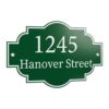 Personalized House Numbers for Outside, Custom Aluminum House Address Plaque with Street Name, Durable Weatherproof Sign for House Wall, Porch & Gate