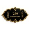 Personalized House Numbers for Outside, Custom Aluminum Number Plaque with Street Name, Durable Outdoor Address Sign for Porch, Garage & Gate