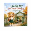 Personalized Kindergarten Book with Name Photo and Message, Custom First Day of School Storybook, Back to School Keepsake for Kids, Preschool Graduation and Kindergarten Memory Book (8"x8")