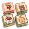 Personalized Montessori Busy Book, Custom Name Felt Quiet Book