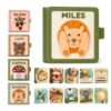 Personalized Montessori Felt Busy Book,Custom Name Toddlers Quiet Book