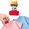 Personalized Name Stamp for Clothing Kids Waterproof,Name Stamp for Clothes