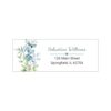 Personalized Return Address Labels - Botanical Greenery Wreath, Made in USA