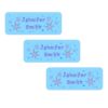 Personalized Winter Snowflake School Suppy Labels by caMy leshAy, Name Tags, Stickers for Folders, Pencils & More | Daycare Essentials, Preschool Set of 60