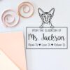 Peterbald Cat from the Classroom of Teacher Stamp, Duo Hand Mount