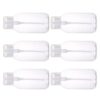 Pet Pp Press Bottle Dispenser 6pcs 500ml for Makeup Remover Storage