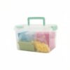 PETSOLA Children Decimal Ten Blocks Place Value Blocks Decimal Learning Kit with Storage Box Material Suitable for Early Arithmetic Practice Centers Intervention Support STEM Activities