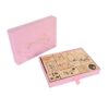 Phefop Wooden Stamp Set 38 Pcs Beech Wood Rubber Stamps for Kids with