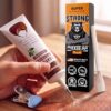 PHIXBEAR High-Purity Professional Leather Glue, 2 oz, Clear & Flexible Bond