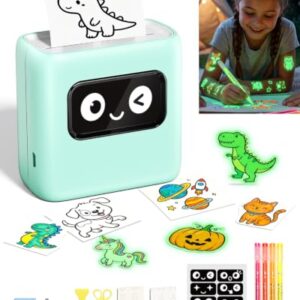 Phomemo TK20 Glow Temporary Tattoo Maker for Kids, Thermal