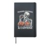 Phonemes Graphemes and Caffeine Funny Teacher Halloween Hardcover Journal, Black