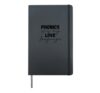 Phonics is my love language - Literacy Teachers Hardcover Journal, Black