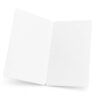 Photocard Packaging Cardstock Backing, White Folded Card 15x18.7cm, 50pc