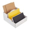 PH PandaHall Solid Wood Mail Holder Key Organizer TV Remote Control Holder Entryway Storage Tray Organizer Storage Box Entryway Storage Tray for Desk Table Home Office Living Room Desktop Organizing