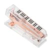 Piano Pattern Acrylic Small Desk Stapler for Paper Binding
