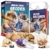 Piano Potato Geode Kit, Break Open 10 Premium Geodes & Crystals, STEM Toy