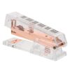 Piano Style Acrylic Desktop Manual Stapler for Office Desk
