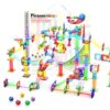 PicassoTiles 120 PCS Magnetic Tile Marble Run STEM Construction Set Ages 3+