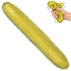 Pickle Squishy, Realistic Jumbo Pickle Stress Toy, Slow Rise Big Squishy Fidget Ball for Party Favor Gift, 11IN