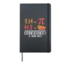 Pi Coincidence I Think Not Pi Hardcover Journal, Black