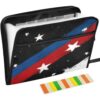 Pigsaly Stars Stripes Patriotic 4th of July Accordion Filing Folder